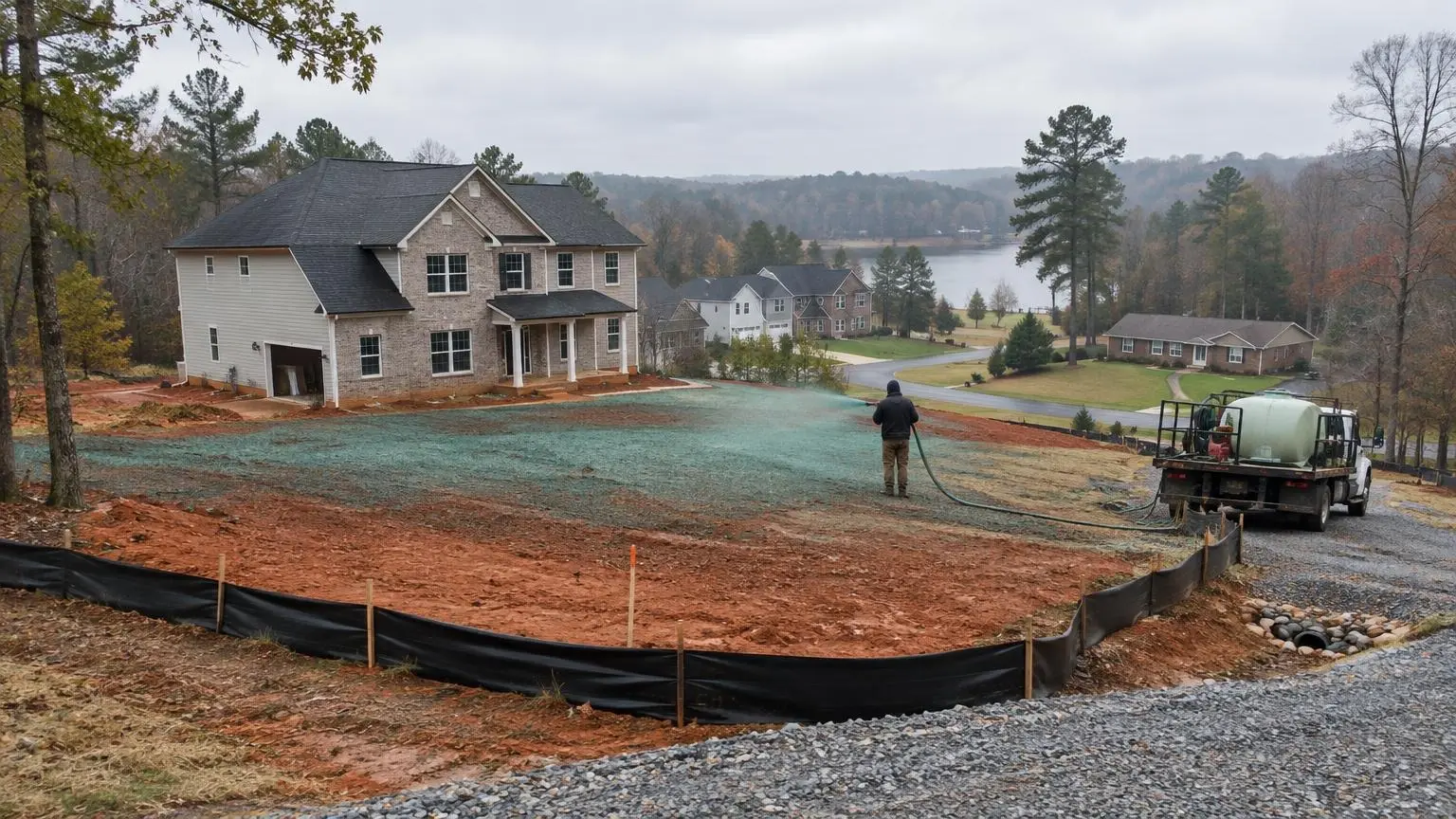 Hydroseeding in Raleigh, NC